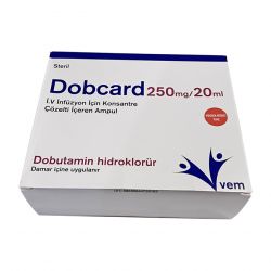 Добутамин Добкард Dobcard (dobutamine) р-р д/ин амп 250мг/20мл в Калуге и области фото
