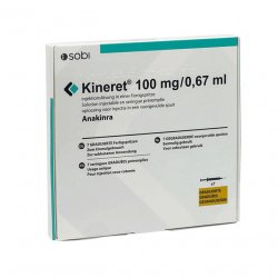 Кинерет (Анакинра) раствор для ин. 100 мг №7 в Калуге и области фото